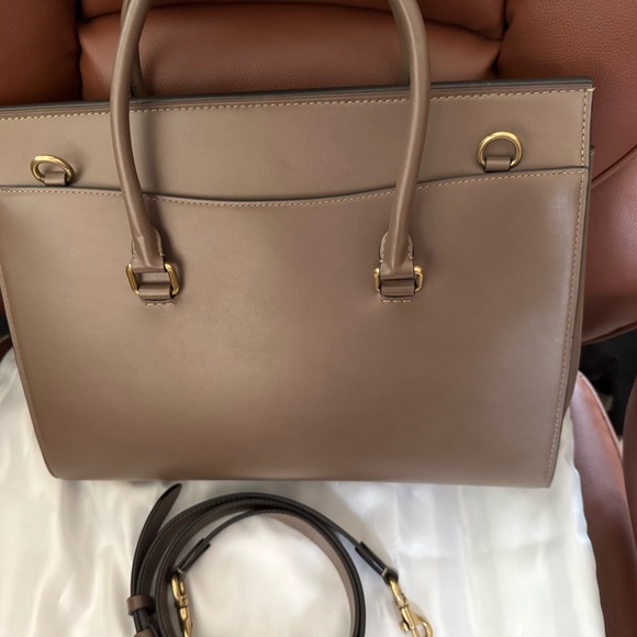 Coach Broome Carryall 36 in Dark Stone - Picture 2 of 10